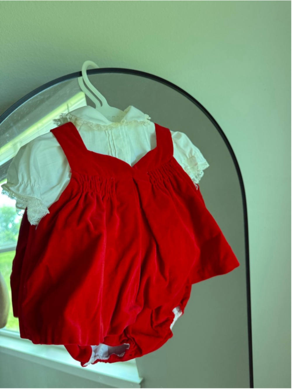 Girls youth infant vintage dress set